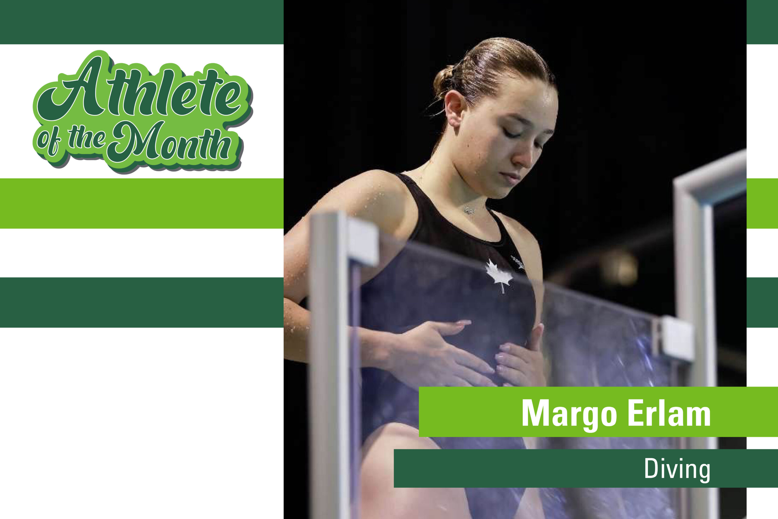 Erlam dives to secure May Athlete of the Month